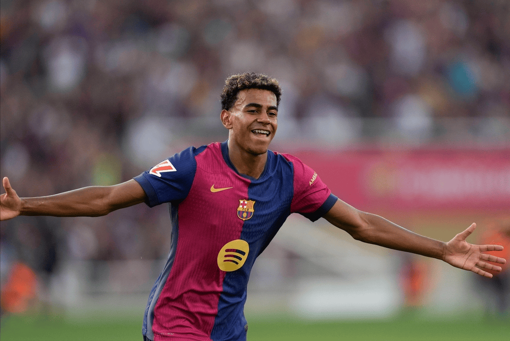 天才之作。 来源：巴塞官方推特